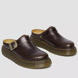 BNIB/BNWT- Dr. Martens Laketen Atlas Genuine Leather Slingback Platform Mules